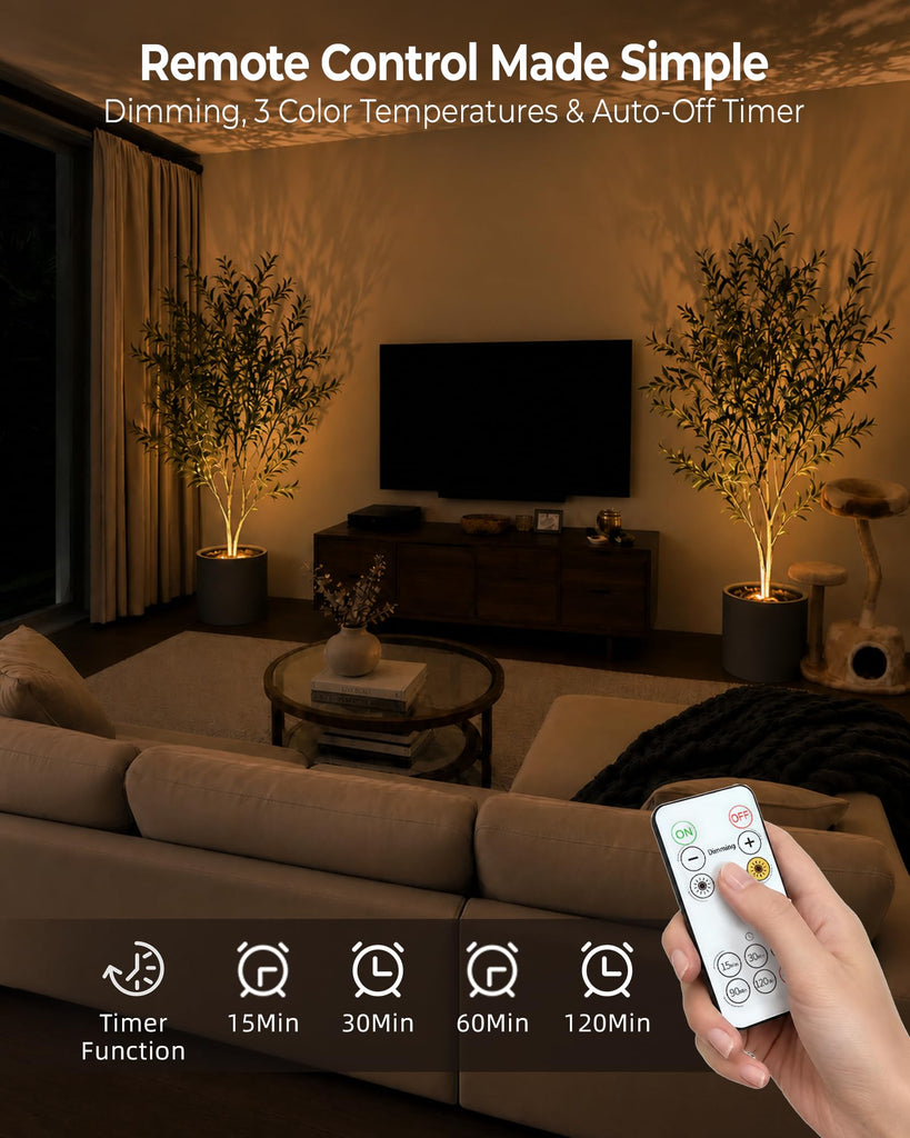 Spotlight Indoor, Rechargeable Battery Picture Lights, Wireless Uplights with Remote, Dimmable, ⁠3 Color