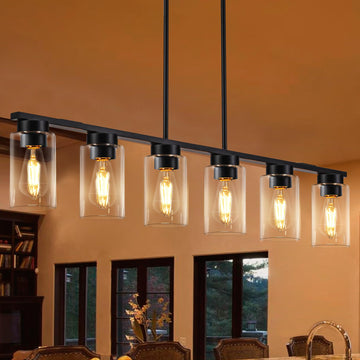 Dining Room Light Fixture Island Lights 6 Light Kitchen Island Light Fixtures Farmhouse Dining Room Light Linear