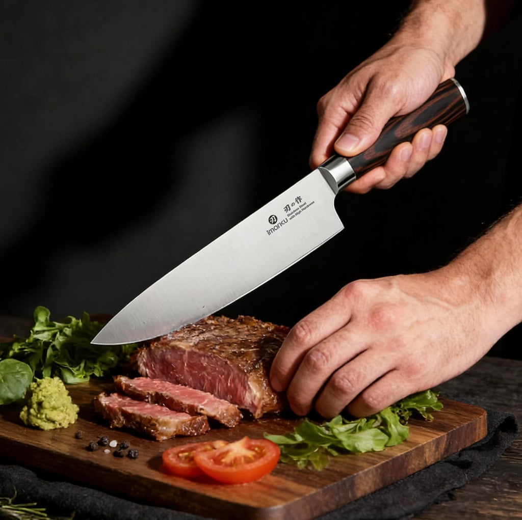3 Pieces Knife set, Japanese HC Stainless Steel Kitchen Knife Set, Professional Chef Knife Set With Ergonomic