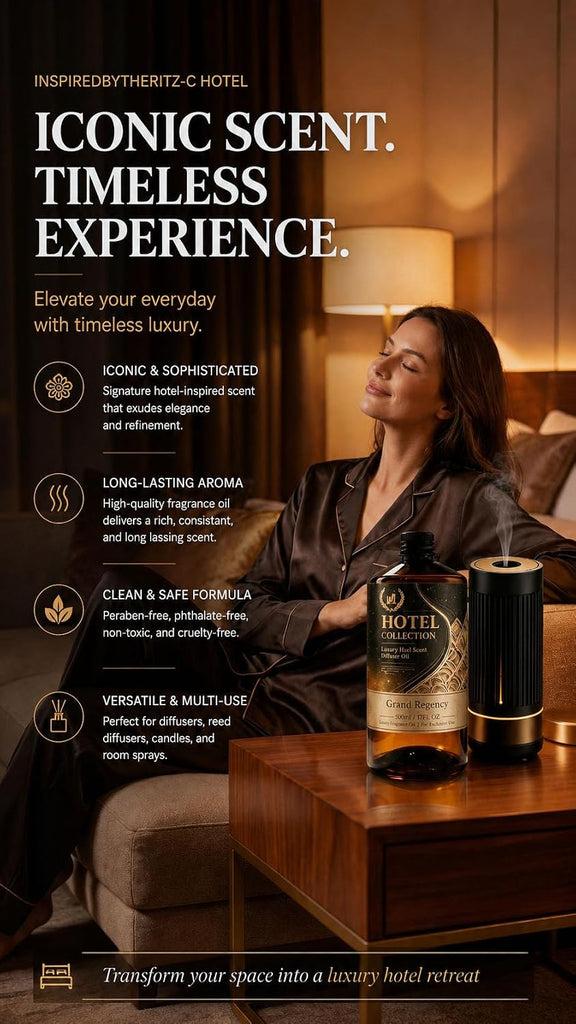Hotel Diffuser Oil Ritz-C Hotel - Inspired Scent - Large 500 ml