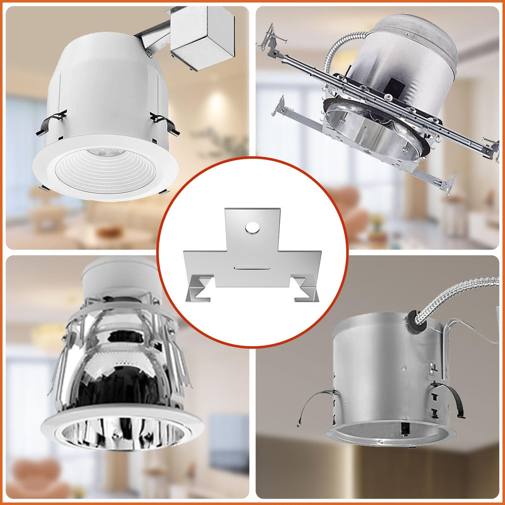 68 PCS Recessed Light Clips for Retrofitting Recessed Light Canisters