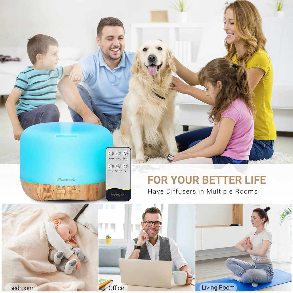 Essential Oil Diffuser for Room Aromatherapy Scent Diffuser