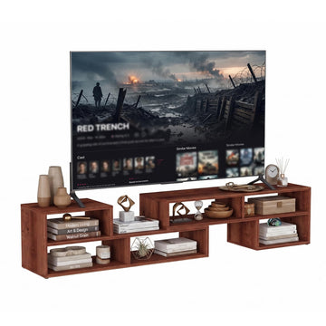 Low-Profile TV Stand, 2-Piece L-Shaped Entertainment Center