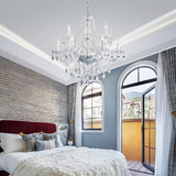 9 Light Modern Contemporary Elegant Crystal Glass Chandelier Pendant Ceiling Lighting Fixture A100-B07166Y84S