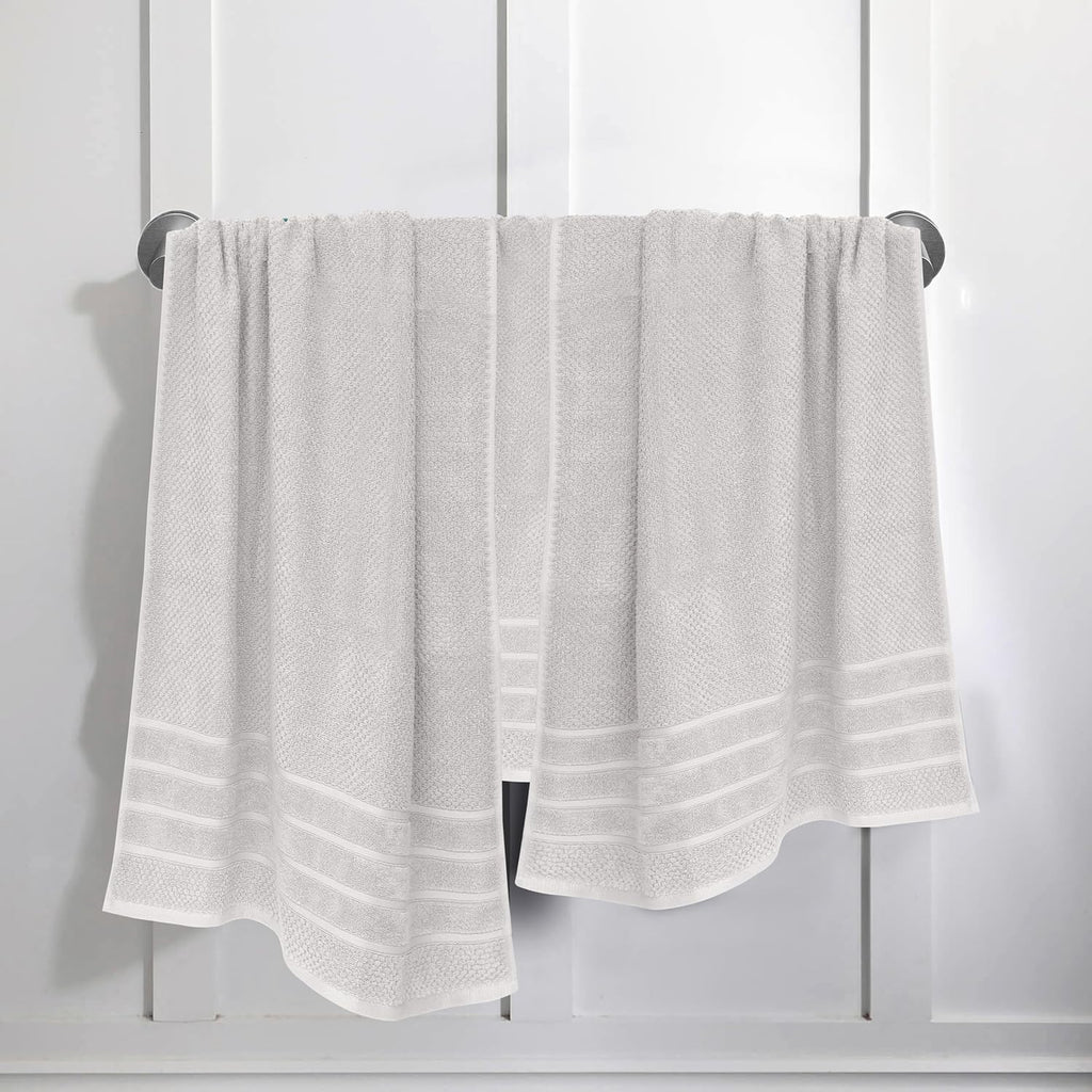 & Stitch 100% Cotton 625 GSM Bath Towel Set of 6, Ultra Soft Highly Absorbent 2 Bath Towels, 2 Hand Towels & 2