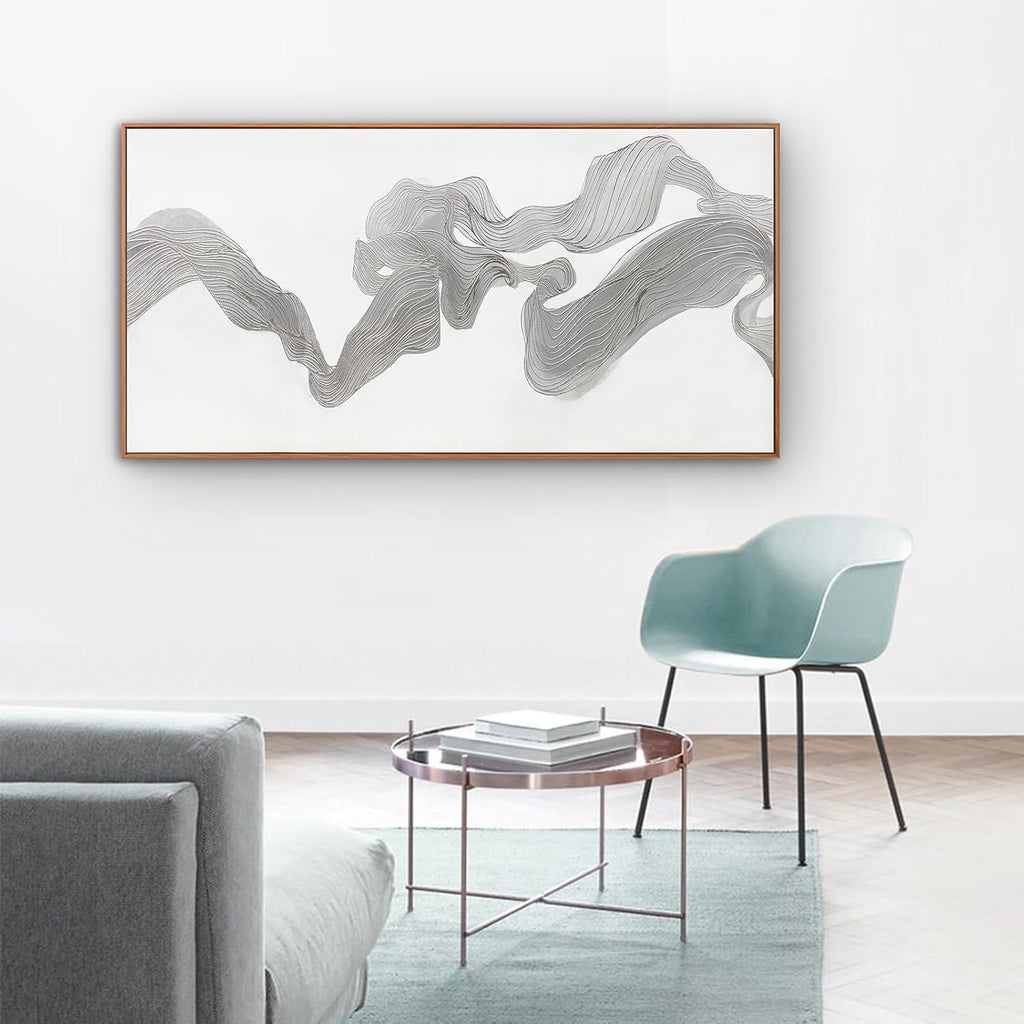 Abstract Canvas Wall Art Abstract Mist Texture Art With White Background Artwork Canvas Prints Canvas Picture