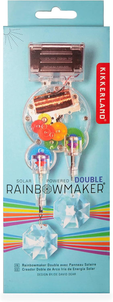 Solar Powered Rainbow Maker – Prism Suncatcher