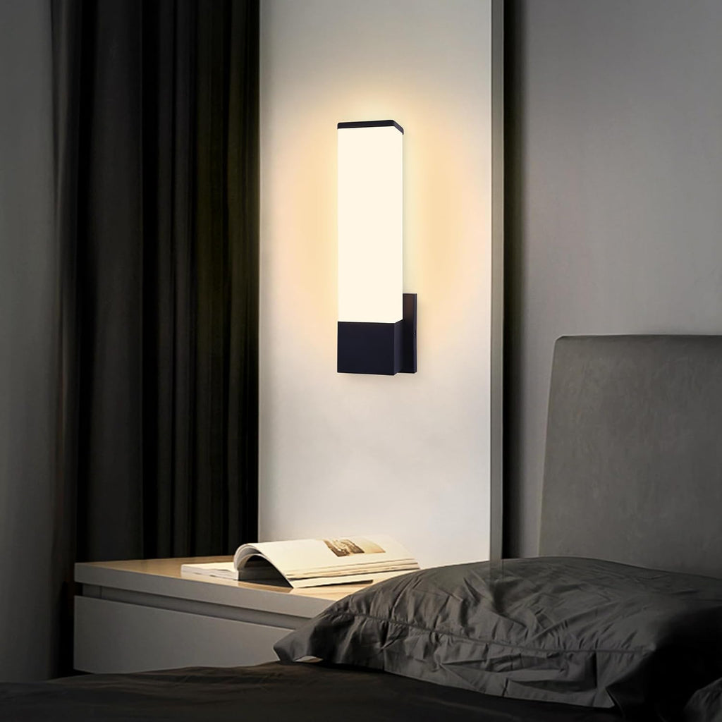 14in Modern Wall Sconces, Dimmable Bathroom Vanity Lights, 3000K Warm White LED Indoor Sconces Lighting , Stairs
