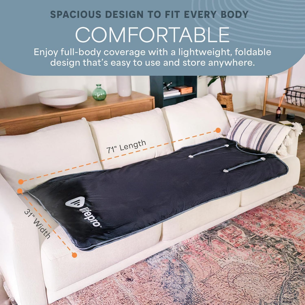 BioRemedy Plus Infrared Sauna Blanket - Available in 5 Colors