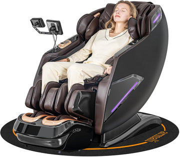4D Massage Chairs Full Body,Zero Gravity SL-Track Shiatsu Massage Chair Recliner,Core Heating,20 Massage