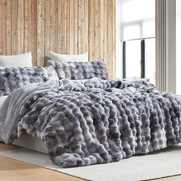 Beary Soft - Coma Inducer Alaskan King Comforter Set - Glacier Black Bear