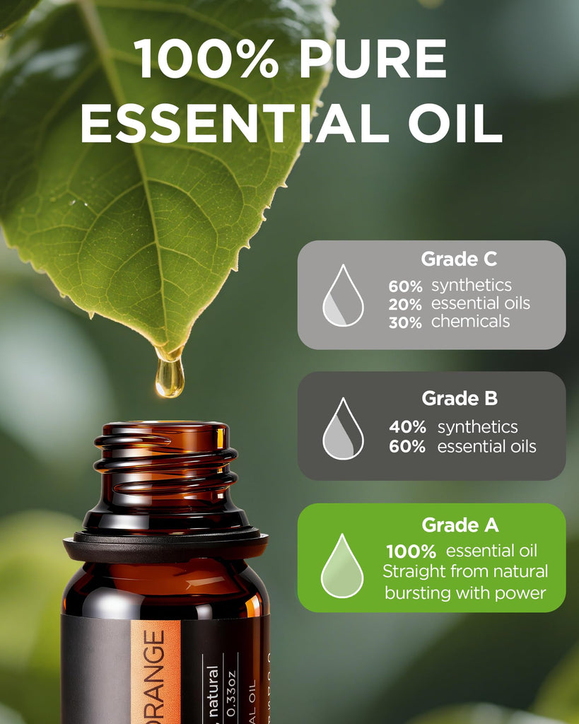 300ml Aromatherapy Essential Oil Diffuser 8 Oils Gift Set
