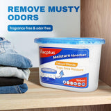 Moisture Absorbers 6 Pack, Portable Humidity Absorber Boxes for Your Bathroom, Closet & Car