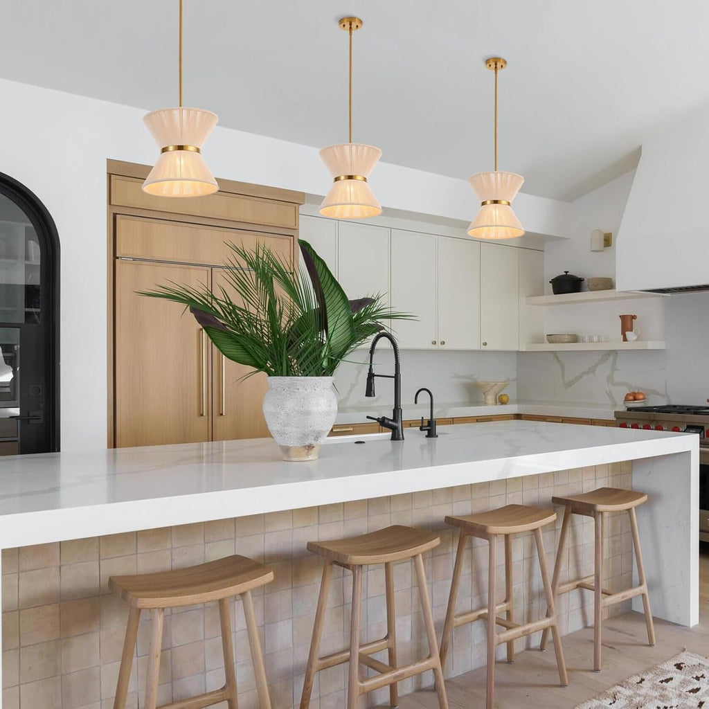 Hand Woven Boho Pendant Light Coastal Mini Modern Chandelier Adjustable Transitional Minimalist Pendant Lighting