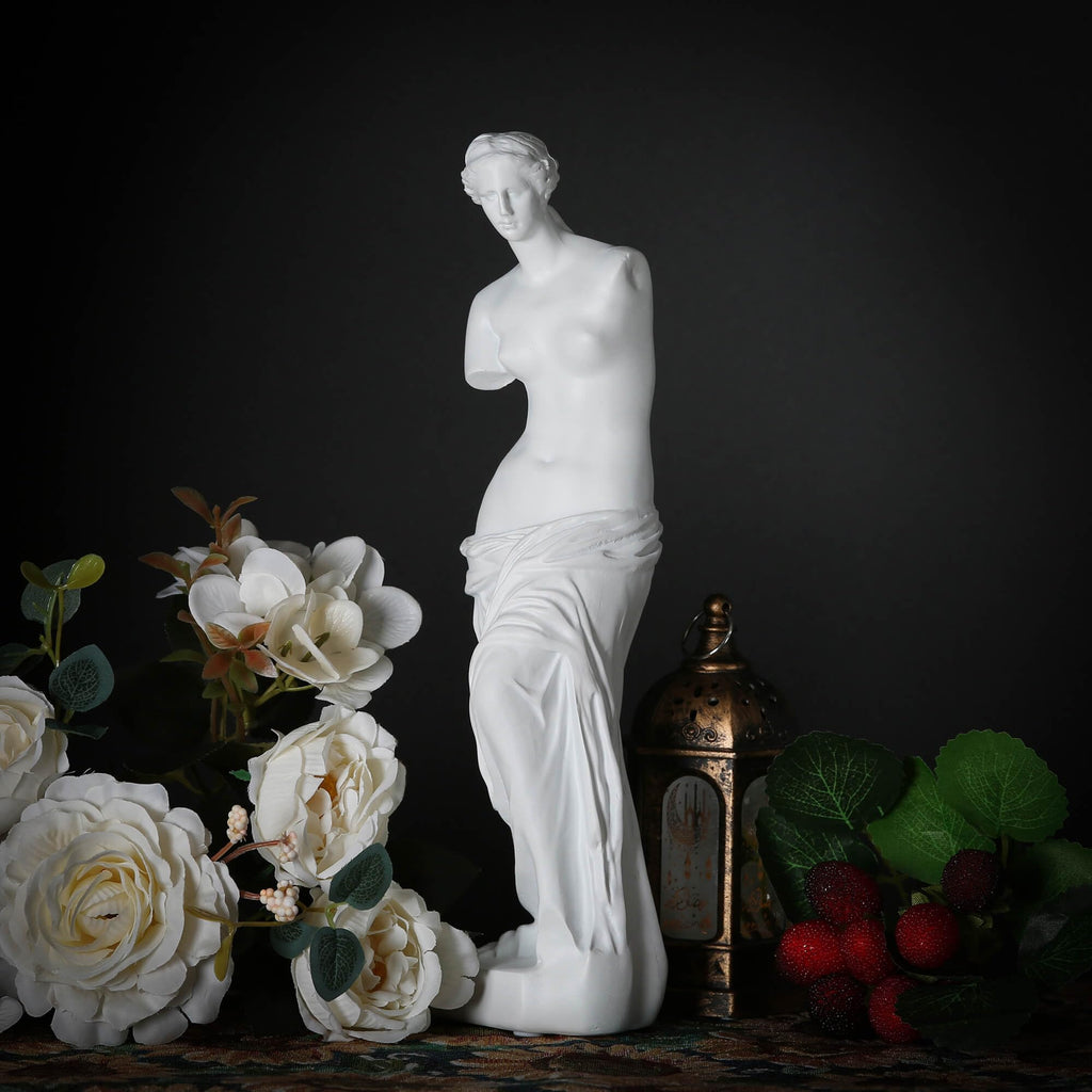 Venus de Milo Statue Tabletop Decoration Gift, Greek & Roman Mythology Classical Goddess Indoor Decor, Aphrodite