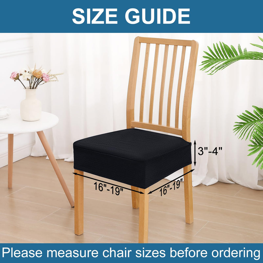 Waterproof Seat Covers Chairs, Set of 6