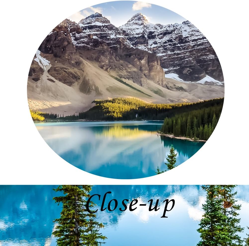 5 Pieces Canvas Prints Wall Art Canada Moraine Lake And Rocky Mountain Landscape Pictures Modern Canvas Painting