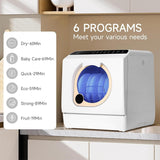 Countertop Dishwasher With Built-in Water Tank, Dishwasher Mini Portable For Apartments and RVs