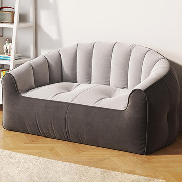 Small Loveseat Couch 47 * 24 * 20 for Living Reading Room Bedroom Apartment (Dark Grey)