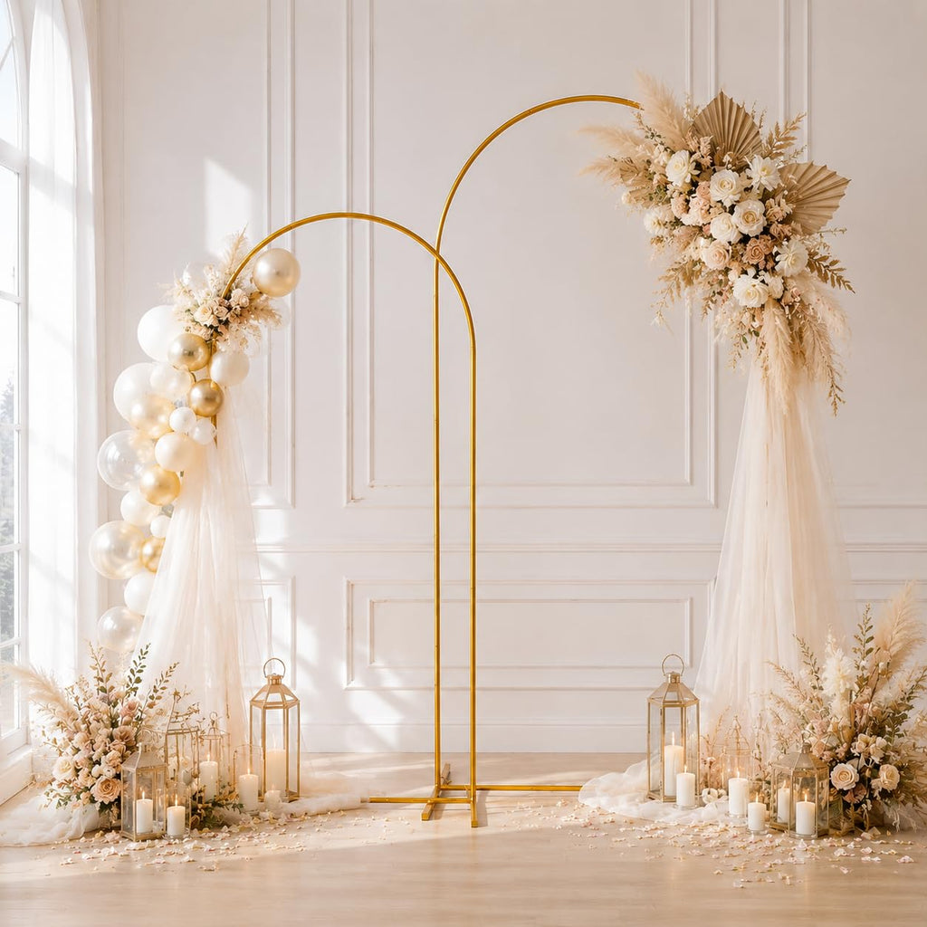 2 Pack (7.2FT/6FT), Balloon Arch Stand