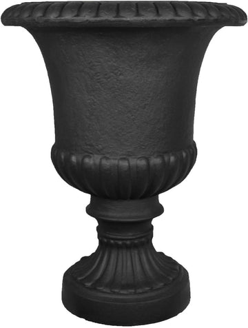 Urn Planter Large, 22-inch, Black