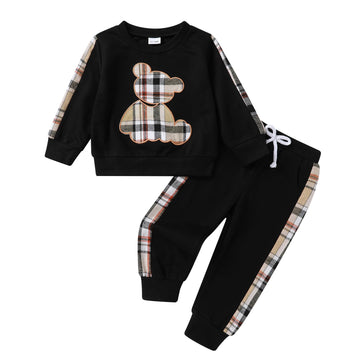 Baby Boy Clothes Toddler Outfit Sweatshirt and Pants Set