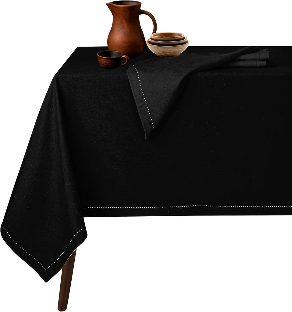 Cotton tablecloth - Black