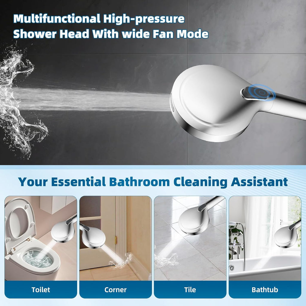 All Metal cUPC Certified Shower Head, 10'' High Pressure Rainfall Shower Head