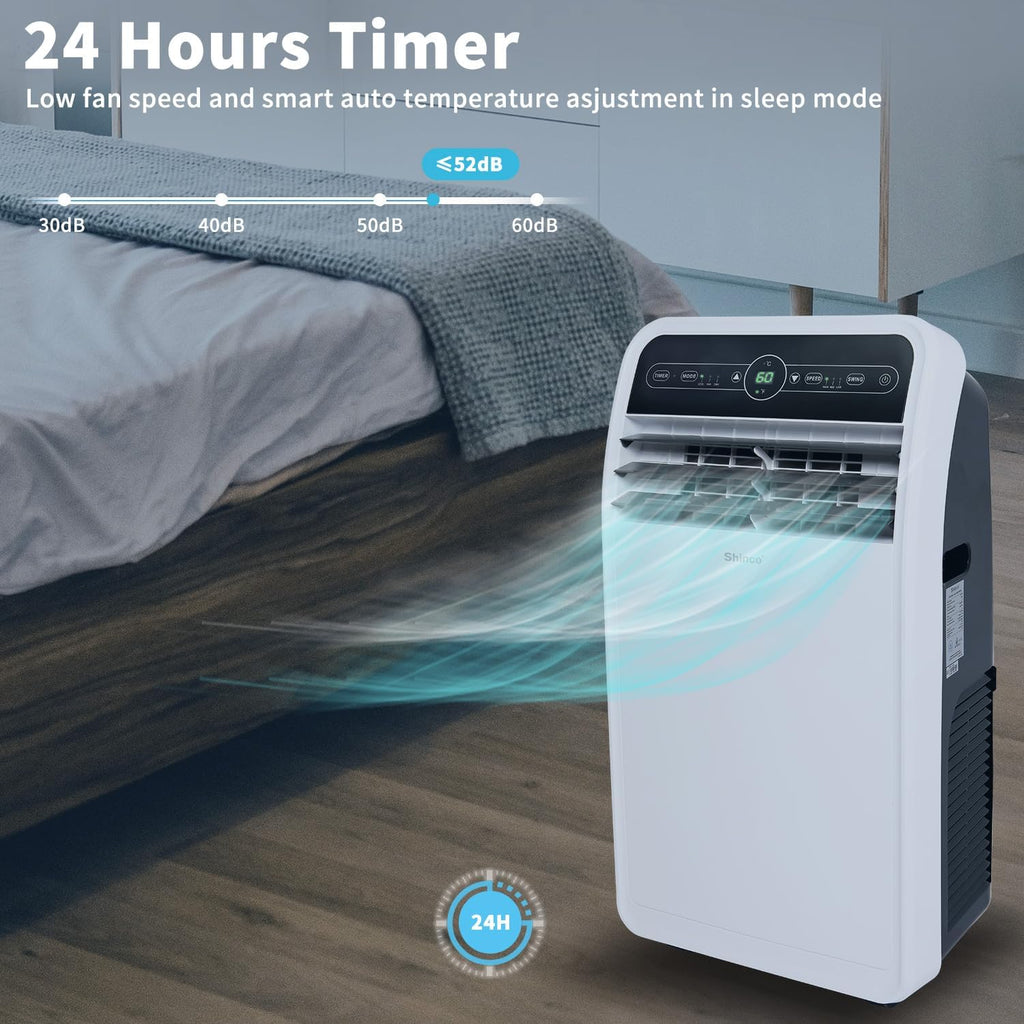 12,000 BTU Portable Air Conditioner, Portable AC Unit with Built-in Cool