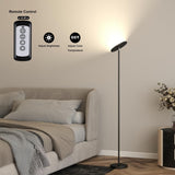 Floor Lamp,30W/2400LM Sky LED Modern Torchiere 3 Color Temperatures Super Bright-Tall Standing Pole Light with Remote