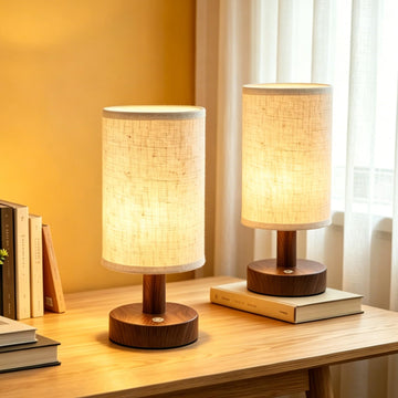 Rechargeable Cordless Table Lamp, 4000mAh Battery, Touch Control, Dimmable