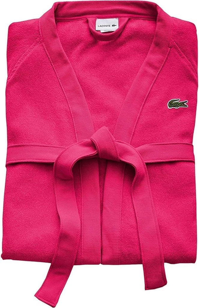 Classic Pique Bath Robe, 100% Soft Cotton Terry, Unisex Adult Bathrobe, Absorbent & Quick Drying, One Size Fits Most