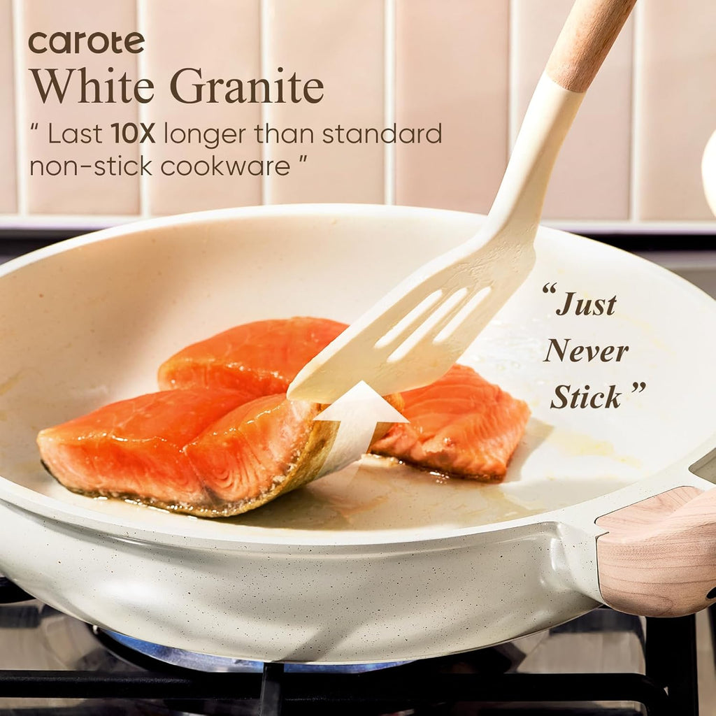 Pots and Pans Set, Nonstick Cookware Sets, 14pcs | Induction Cooking, Ultra Durable, Easy to Clean, Even Heating