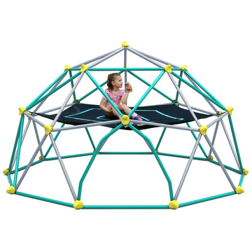 12FT Dome Climber, Outdoor Playground Climbing Dome Jungle Gym