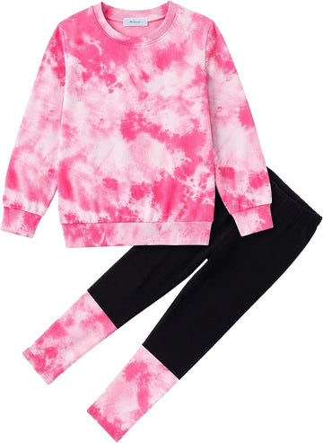 Toddler Girls Clothes 2 Piece Outfit Sweatshirt Patchwork Leggings