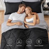 Queen Comforter Set 7 Pieces Bed in A Bag