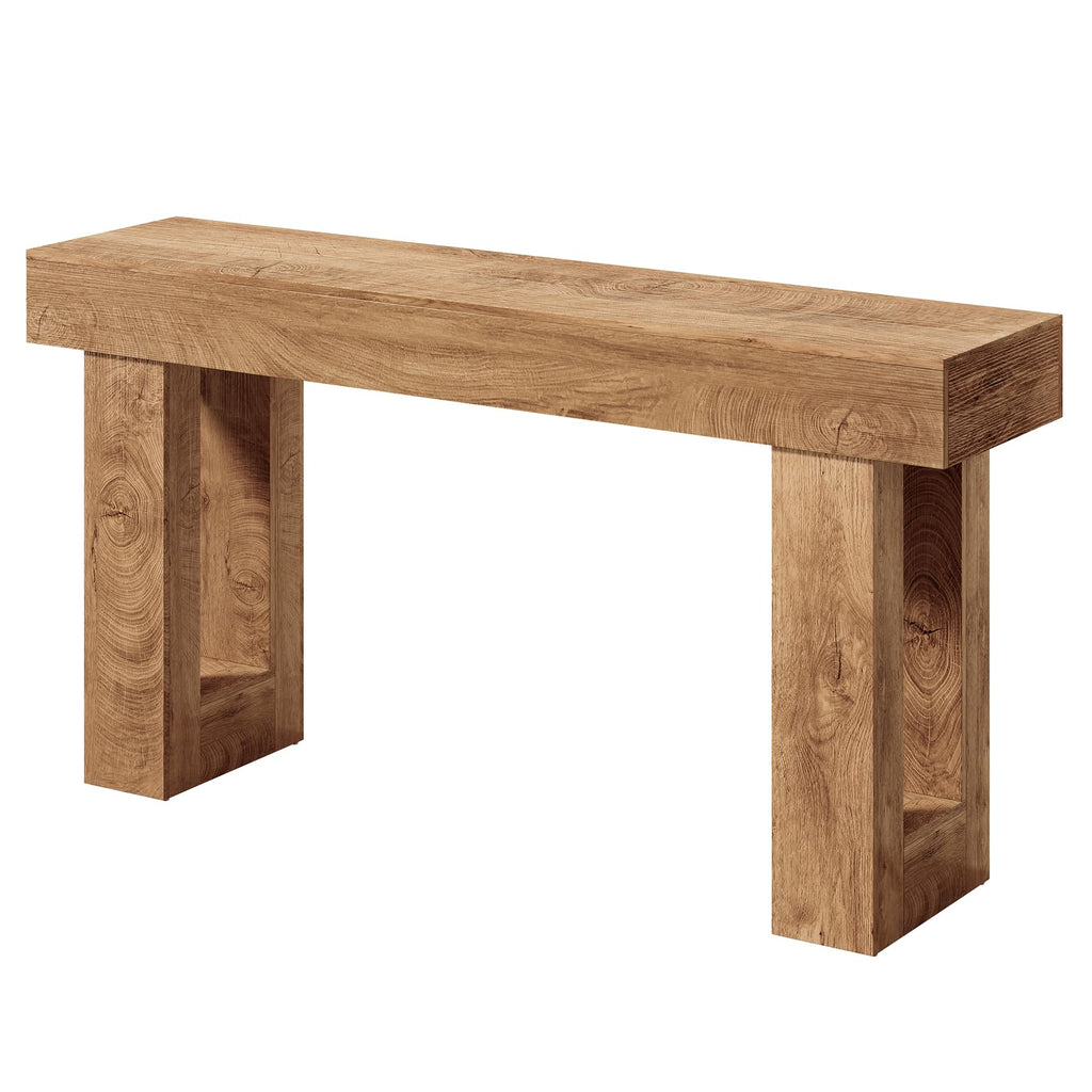 63 Inches Long Console Table, Sofa Table Behind Couch, Wooden Entry Table Foyer Hallway Tables, Farmhouse Console
