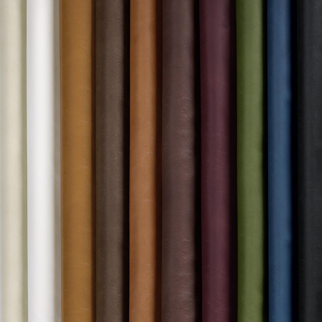 54" Upholstery Faux Leather Fabric by The Yard Waterproof