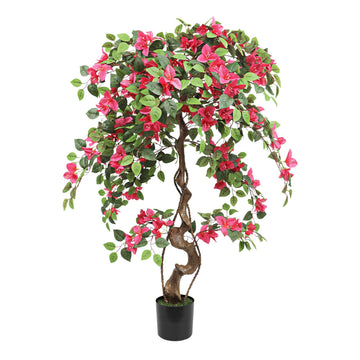 5FT Artificial Bougainvillea Tree for Outdoors or Indoors