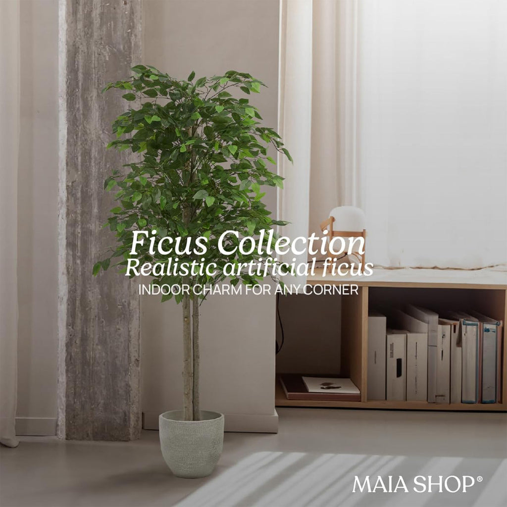 Artificial Ficus Tree - 5 ft Indoor Plant