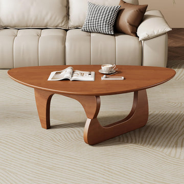Mid Century Modern Coffee Table - Walnut Wooden Coffee Table, Center Table Suitable Living Room Reception Office