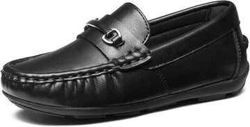 Boys Loafers Slip-On Dress Shoes Casual Penny Church Shoes