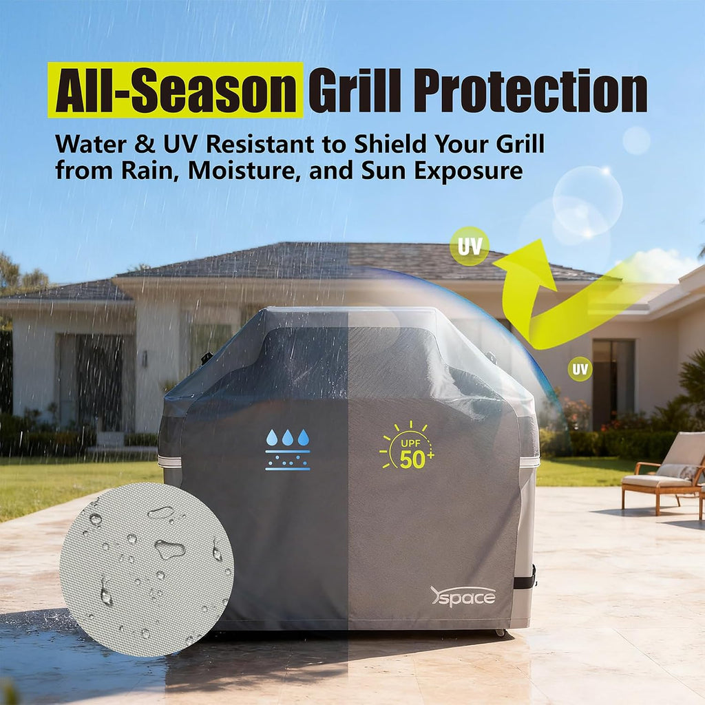 58 Inch Grill Cover Heavy Duty Waterproof Grill Cover