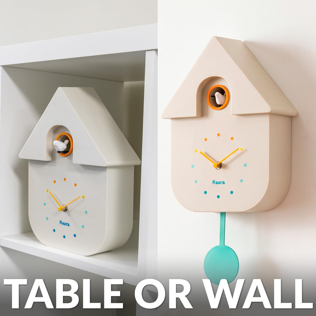 Cuckoo Wall Clock Decor, Multicolor