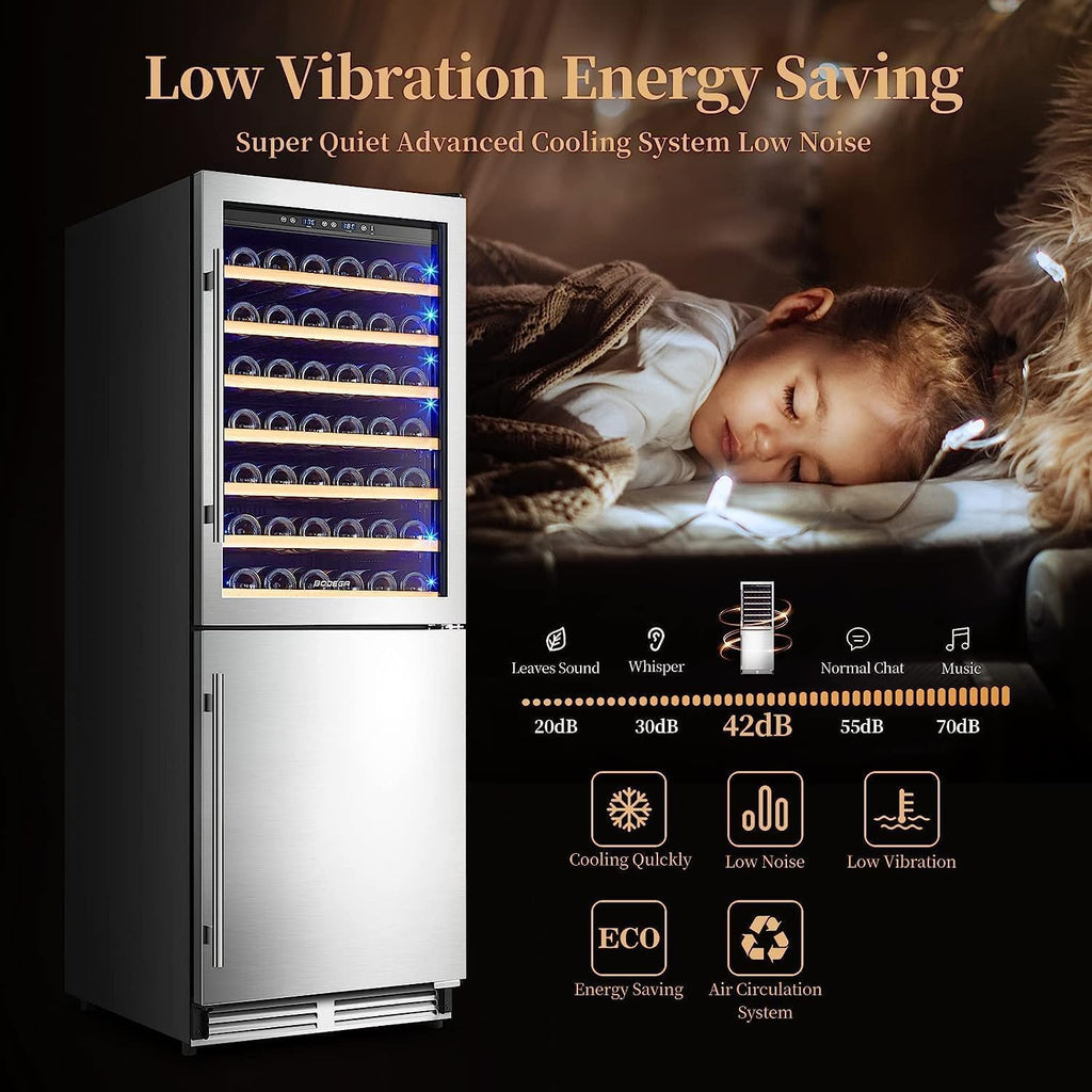 24 Inch Wine and Beverage Refrigerator Cooler