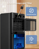 95oz Dehumidifiers for Home, 1000 Sq.Ft Dehumidifier with Drain Hose - Auto Shut Off, Timer, Sleep Mode & Drain Hose