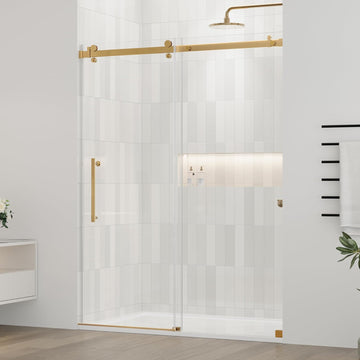 56-60.in W x 75.in H Frameless Shower Door
