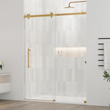 56-60.in W x 75.in H Frameless Shower Door