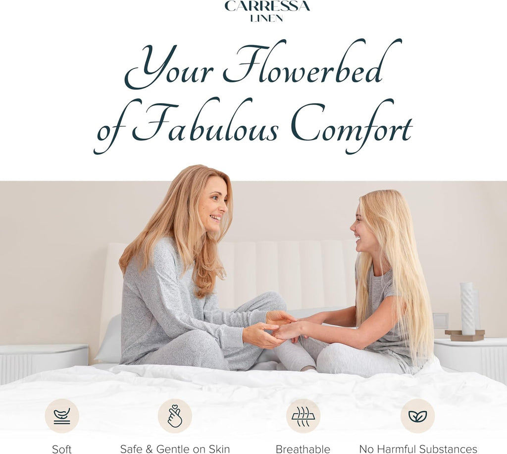Bed Sheets - Luxury 1500 Series 100% Egyptian Cotton High Thread Count Bed Sheets (4 PC, Dark Grey