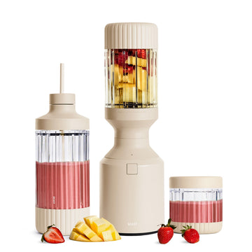 Mega 1200 Plus Countertop Blender, XL Vessel, Sand, 1200W